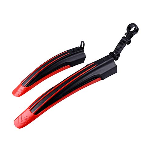 Rot  2 Sets Fahrradkotflügel Mountainbike Vorne/Hinten Reifen Rad Universal Kotflugel Rennrad Flugel~p135797612