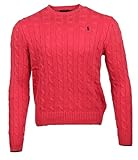  Ralph Lauren Herren Strick-Pullover - Pullover - Rot (L)