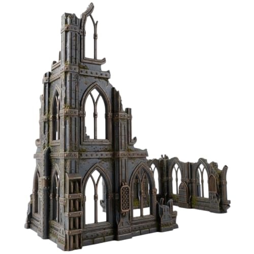 3D Vikings Serie Gothic Ruins - Juego 1: Edificio en ruinas de