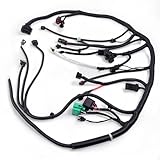 Aumtoni Engine Wiring Harness 5C3Z-12B637-BA, Compatible with Ford F-250/F-350/F-450/F-550 2005 2006 2007 6.0L Diesel Engine (Build Date of 11/4/2004 and Later only), Black