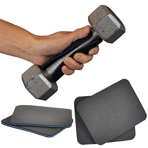 Prime Vantage Two-Tone Weight Lifting Gloves Grip Pads - Workout for Men & Women - Weightlifting, Pull Ups, Crossfit, Exercise, Deadlift, Gym Supporter - Unisex - Sweaty Hands - 1 Pair