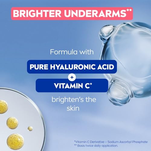 Image of NIVEA Derma Control Eventone, 0% Alcohol, Pure Hyaluron & VitC Underarm Deo SprayWomen 150ml