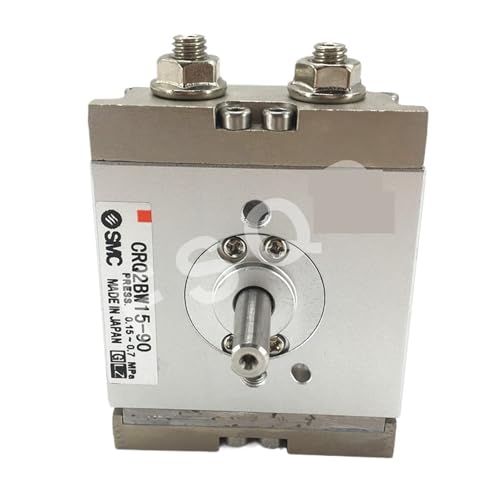 Vérin rotatif CDRQ2BW15-90 pneumatique à double arbre rotatif compact