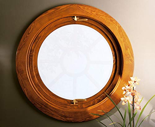 Autotech Park Precut Circle Window Film, White Color, Self Static Adhesive Cling, 27 inch Diameter