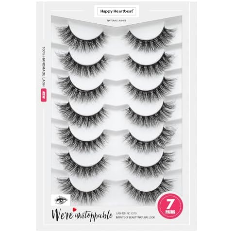 Happy Heartbeat 3D Faux Mink Lashes - 7 Pairs Cover