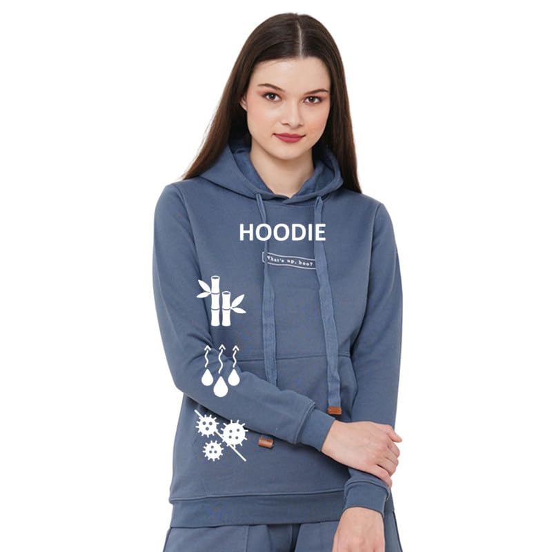 inner sense Hoodies for Women Made with Organic Cotton I Winter Wear for Women Stylish I with Kangaroo Pocket for Storage and Drawstring for adjustments-picture-54