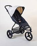 Mountain Buggy Swift Heritage V4 Kinderwagen - Leichter 3-Rad-Buggy - Farbe: Ivory