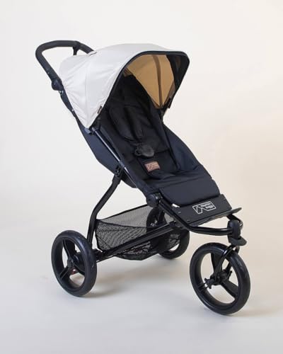 Mountain Buggy Swift Heritage V4 Kinderwagen - Leichter 3-Rad-Buggy - Farbe: Ivory