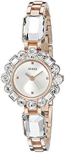 [�Q�X]GUESS �r���v Dressy Jewelry Inspired Rose GoldTone Watch with SelfAdjustable Bracelet U0701L3 ���f�B�[�X [���s�A���i]