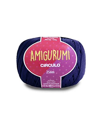 Circulo Amigurumi Yarn, 100% Mercerized Brazilian Virgin Cotton for Crocheting