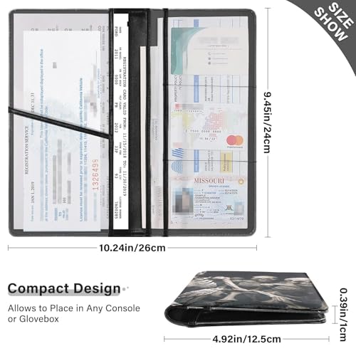 Organizador de Guanteras Slim de Cuero miniatura 3