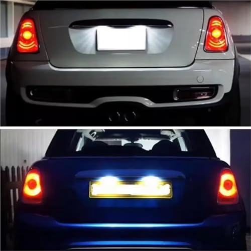 Lámpara para Mini Cooper R56 R57 con luz LED blanca 6000K pura y sistema Canbus anti errores 6