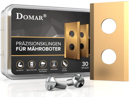 DOMAR 30 Mähroboter Messer, Klingen, Ersatzmesser...
