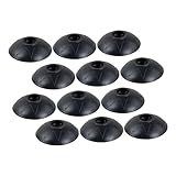 Lurrose 12個 トレッキングポール マッドサポート トレッキングポールディスク ハイキングポールキャップ outdoor trekking pole トレッキングポールカバー