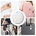 Android Air Tracker, 2 Pack Bluetooth Luggage Tags Work with Google Find My Device App (Android Only, not for iOS), Keys Finder and Item Locator for Vehicles Wallet, Bags
