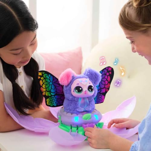 Hatchimals Bloomables Puppyfly, Interaktives Spielzeug mit Überraschung, doppelter Verwandlung und über 100 Geräuschen und Reaktionen… – Ansicht 2