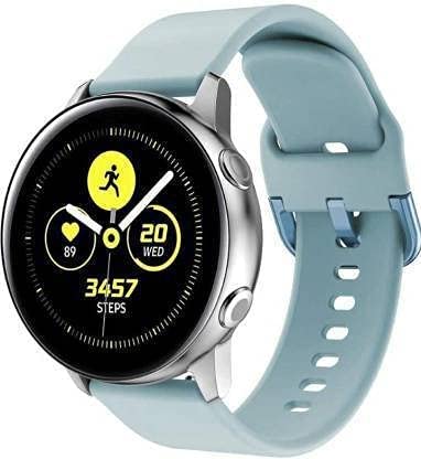 Image of Valente Premium Silicone Buckle 22 mm Watch Strap Compatible with Noise Colorfit Pro 3,Assist,Colorfit Ultra,Oneplus Watch, Fossil Gen 5E, Gen 5(44mm),Realme Watch 2 Pro