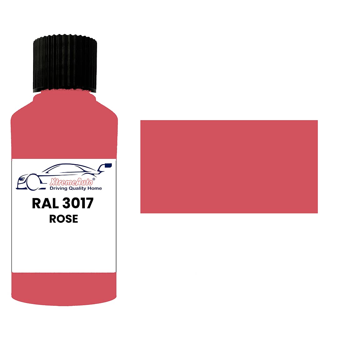 Xtremeauto Ral 3017 Rose Gloss Touch Up Paint Brush Repair Scratch Upvc Pvc Metal Wood