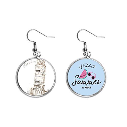 Pendientes de sandía para lucir en tus vacaciones de verano