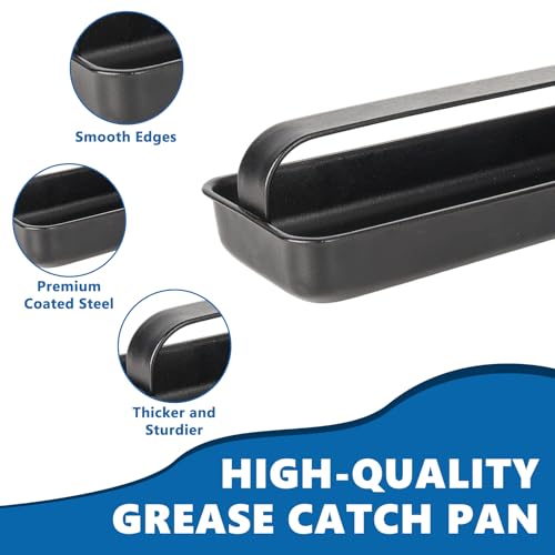 Image of Grease Cup for Masterbuilt Digital Electric Smoker, Grease Tray Replacement Parts, 910060047 Drip Pan Accessories for Masterbuilt Grills MB20071117, MB21072319, MB20072918, Mb20071518, Mb20071819