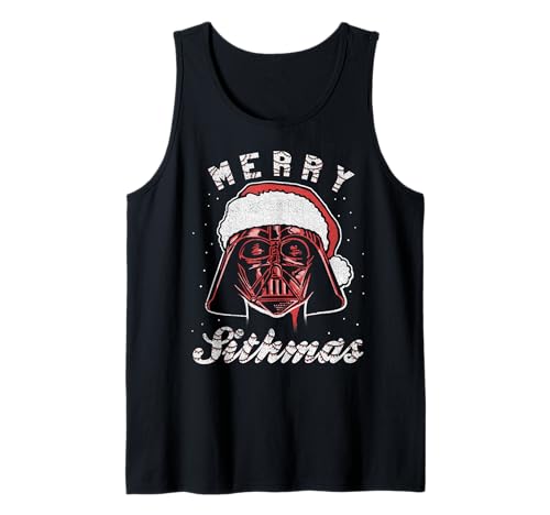 Débardeur Star Wars Vader Christmas Merry Sithmas en coton pour les fêtes