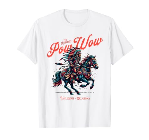 Cherokee Pow Wow Tahlequah Oklahoma Native American T-Shirt
