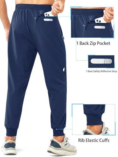 Image of NORTHYARD Men's Athletic Running Pants Lightweight Workout Joggers Quick Dry Gym Sweatpants Active Sports Track Training