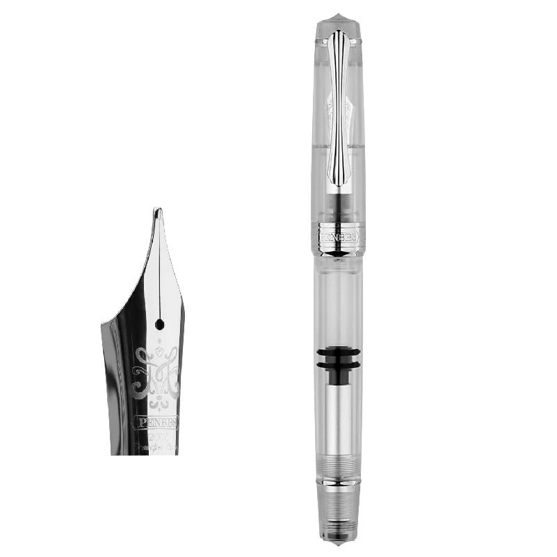 Stylo plume à piston cadeau idéal avec sa plume lame ronde unique