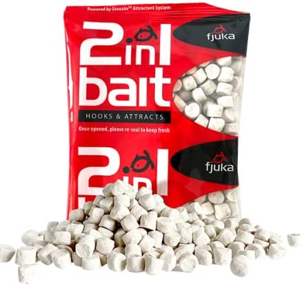 Fjuka 2in1 FatBoys - 10mm Hook Bait. The soft feed pellet & attractant