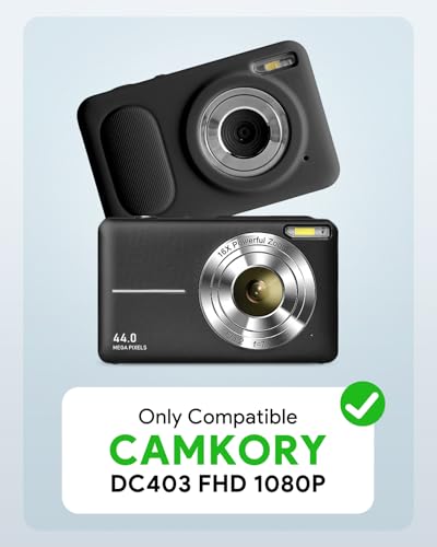 Maleta rígida para cámara CAMKORY DC403 con funda de silicona miniatura 2