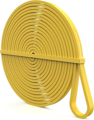 FitBeast Pull Up Resistance Band – Versatile Fitness Band for Strength Training, Stretching, and Full-Body Workouts for Men and Women (Yellow (5-15 lbs))