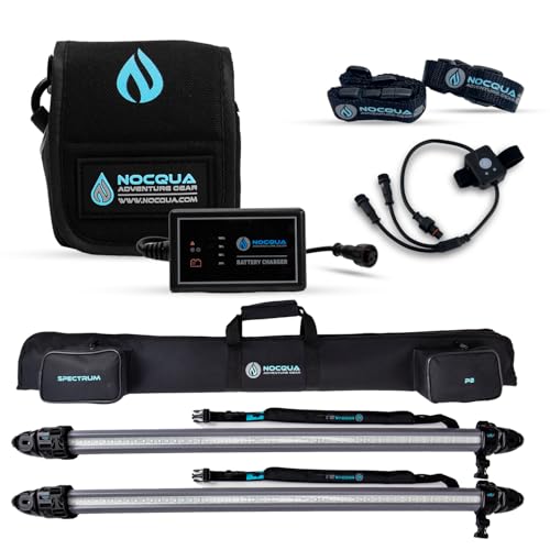 Nocqua Spectrum P2 LED Paddleboard Lights &ndash; Color Changing, Waterproof