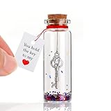 Valentine’s Day Present for Her & Him, Anniversary Romantic Gift for Boyfriend Girlfriend, I Love You Gifts for Wife Husband, Handmade Romantic Gifts for Couples, You Hold the Key to My Heart