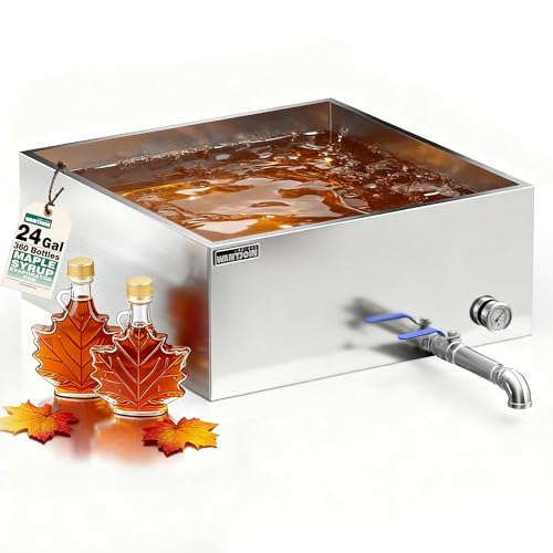 WantJoin Maple Syrup Evaporator Pan 24 Gallon