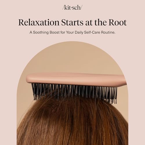 Kitsch Scalp Renewal Brush - Hairbrush Scalp Massager - Terracotta - image 9