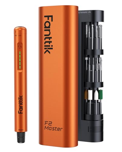 Image of Fanttik F2 Master Mini Cordless Rotary Tool Kit, NeoPulse Motor, 5 Speed, Revostor Hub, 35 Accessories, Engraving Pen, for 3D Printer Sanding, Polishing, Drilling, Carving, DIY Crafts