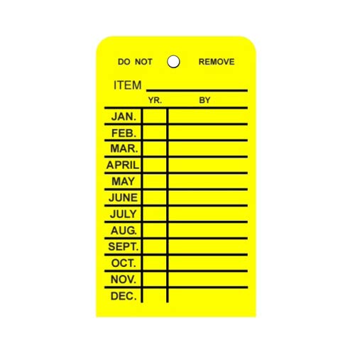 (Lot of 2) Buckeye 5 Lb. Type ABC Dry Chemical Fire Extinguishers with Wall Hooks, Signs and Inspection Tags