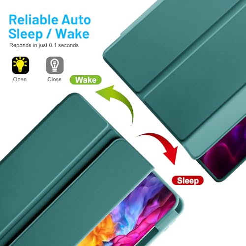Case for iPad Pro 11 2022/2021/2020/2018 (4th /3rd /2nd /1st Generation) Case with Pencil Holder - Image 3