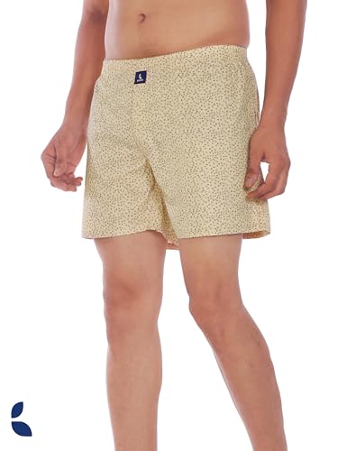 Image of Cotton Boxer Shorts for Men, Breathable, Comfortable & Lightweight (Pack of 2)