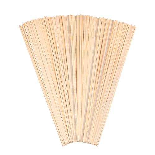 Zuckerwattestäbe Holz Vierkantstäbe für Zuckerwatte Ø 4 mm Länge 30 cm (100)