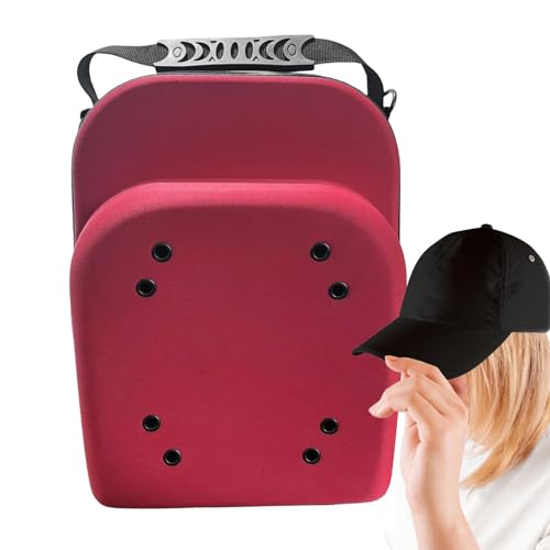 Organizer per cappelli da baseball custodia da viaggio adatta ai viaggi da con maniglia per il trasporto e tracolla per casa campeggio