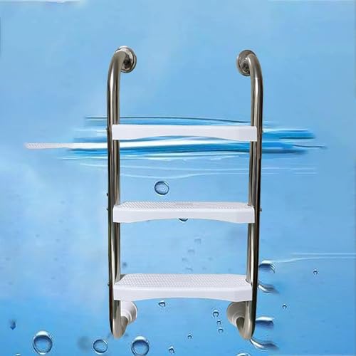 Baranda para piscina de acero inoxidable y antideslizante miniatura 3