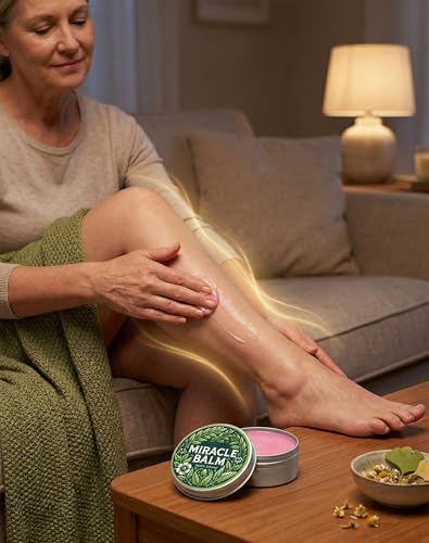 The Senzio Senzio Miracle Balm: Herbal Powerhouse for Swollen Legs & Nerve Discomfort Made with Asian Medicinal Herbs - Relieve Swelling Fast and Support Healthy Circulation (1)