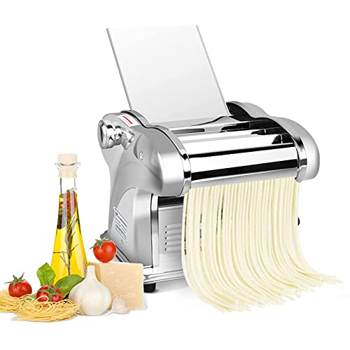 WERYU Haushalts-Nudelmaschine Automatische Edelstahl-Nudelmaschine für Küchenhilfe-Standmixer 3 in 1 Nudelmaschine…