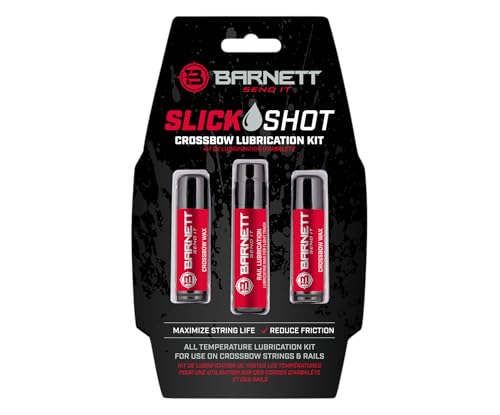 Barnett Crossbow Rail and Lubrication Wax Combo Kit for Strings Cables Rail 1 Rail Lube 2 Lubewax