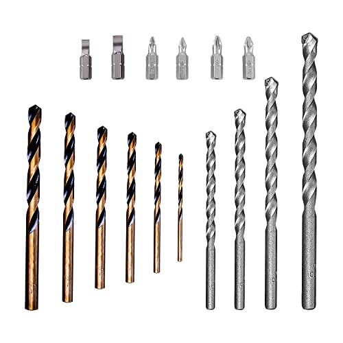 Image of Ingco 16PCS Drill Bits Set & Screwdriver Bits Set (AKSDB9165)