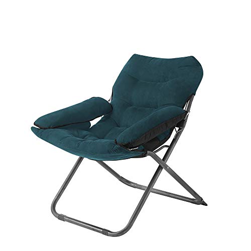 Club Chair - Plush & Extra Tall - Teal Lake Blue