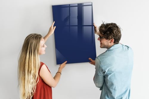 Mural de pared magnético azul 60x90 cm, la cartelera informativa ideal para restaurantes 3