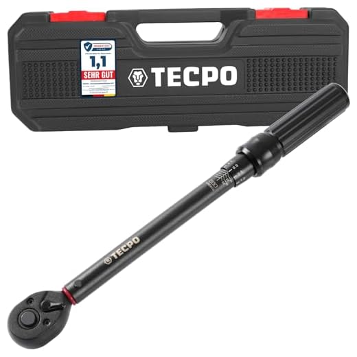 Automatischer Drehmomentschlüssel 1/4 Zoll Antrieb (1/4") 10-50 Nm Hebel-Umschaltknarre mit automatischer Auslösung