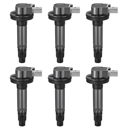 Image of BDFHYK Ignition Coil Packs Compatible with Ford 2010-2012 Flex, 2010-2012 Taurus; Compatible with Lincoln 2010-2012 MKS, 2010-2012 MKT 3.5L V6,Coil for UF612 UF-612 GN10843 Set of 6